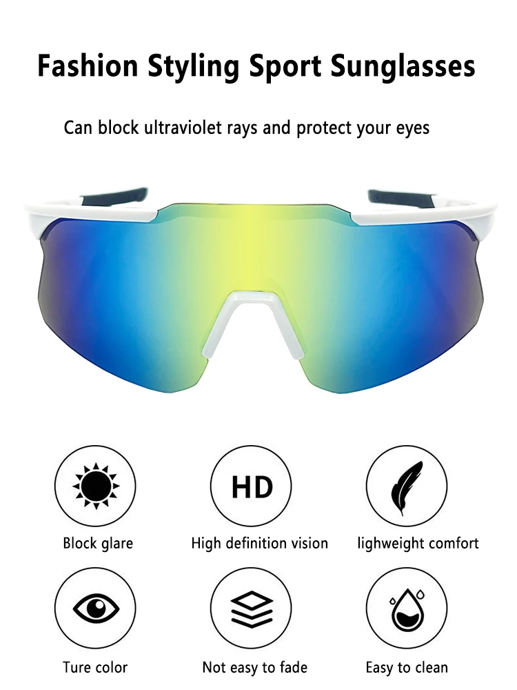 AliExpress Riding Cycling Sunglasses Mtb Cycling Glasses Goggles Bicycle Mountain Bike Glasses Men's Women Outdoor Sport Eyewear