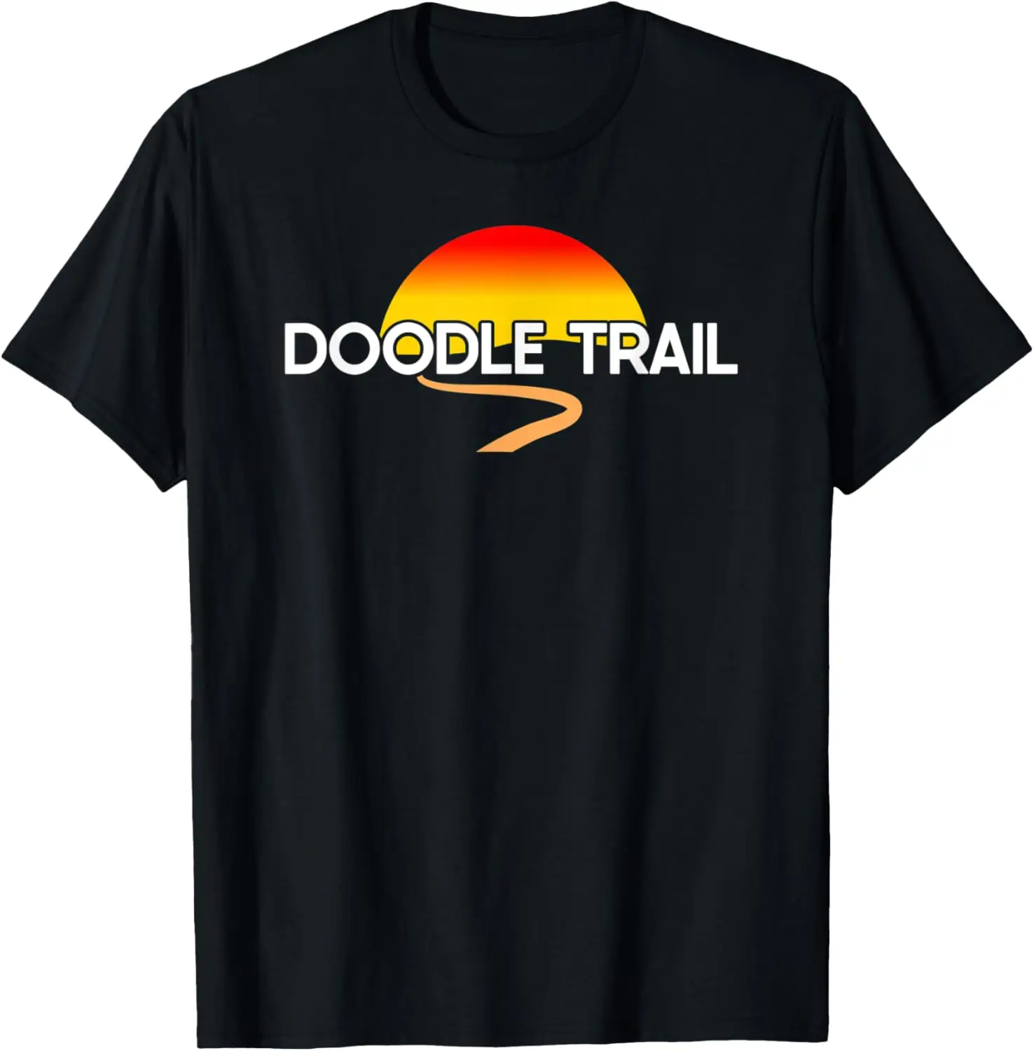 

Doodle Trail USA Rail Trail Biking T-Shirt