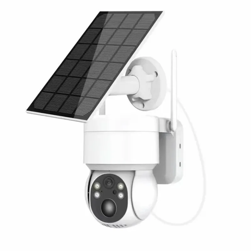 

2MP 1080P iCsee APP Full Color Solar Power Wire-Free PTZ IP Dome Camera AI Humanoid Home Security Intercom CCTV Baby Monitor