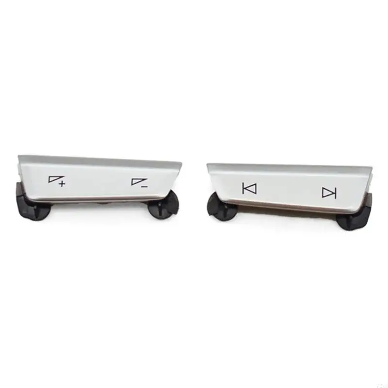 

Silver Steering Wheel Multimedia Buttons Replacement For Vehicles 30D959442 72XB