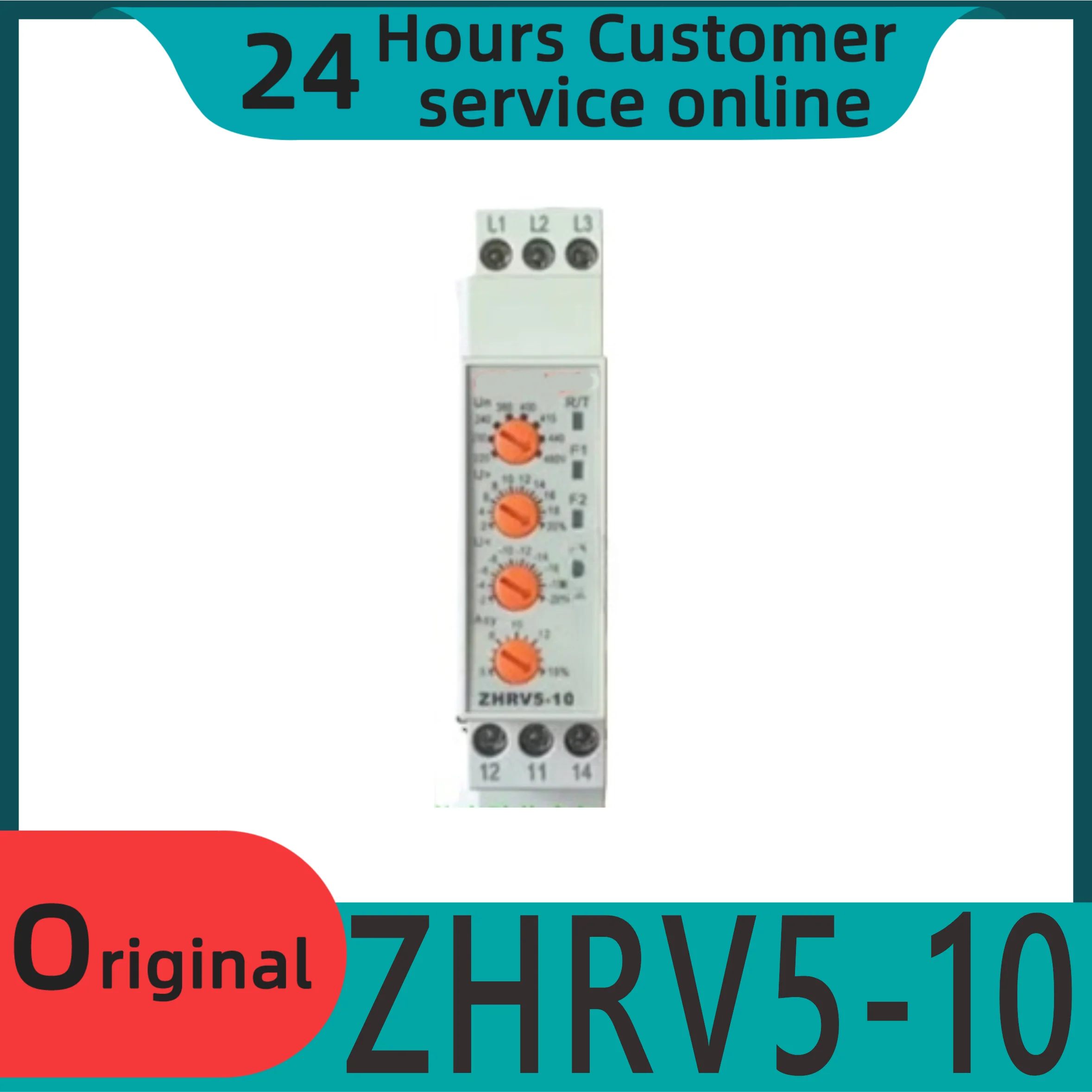 

Совершенно новое оригинальное реле перенапряжения с разбитой фазой ZHRV5-10/M460