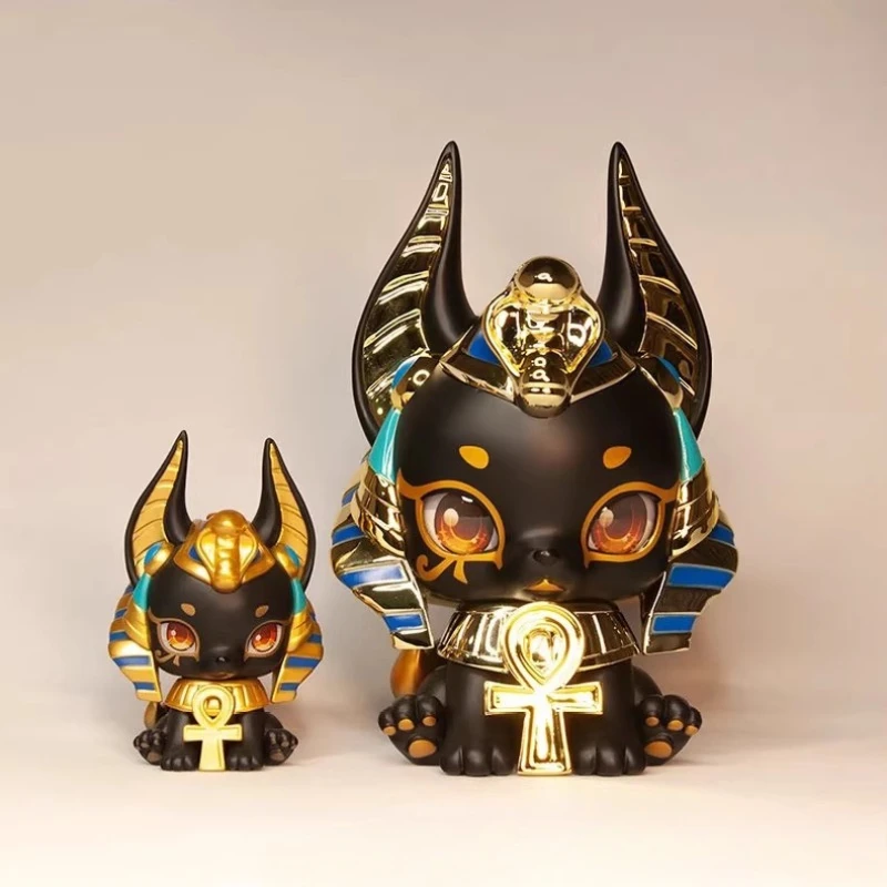 Aaru jardim egito deus estatueta brinquedo colecionável anime estatuetas saco surpresa modelo no carro presente da criança garagem kit