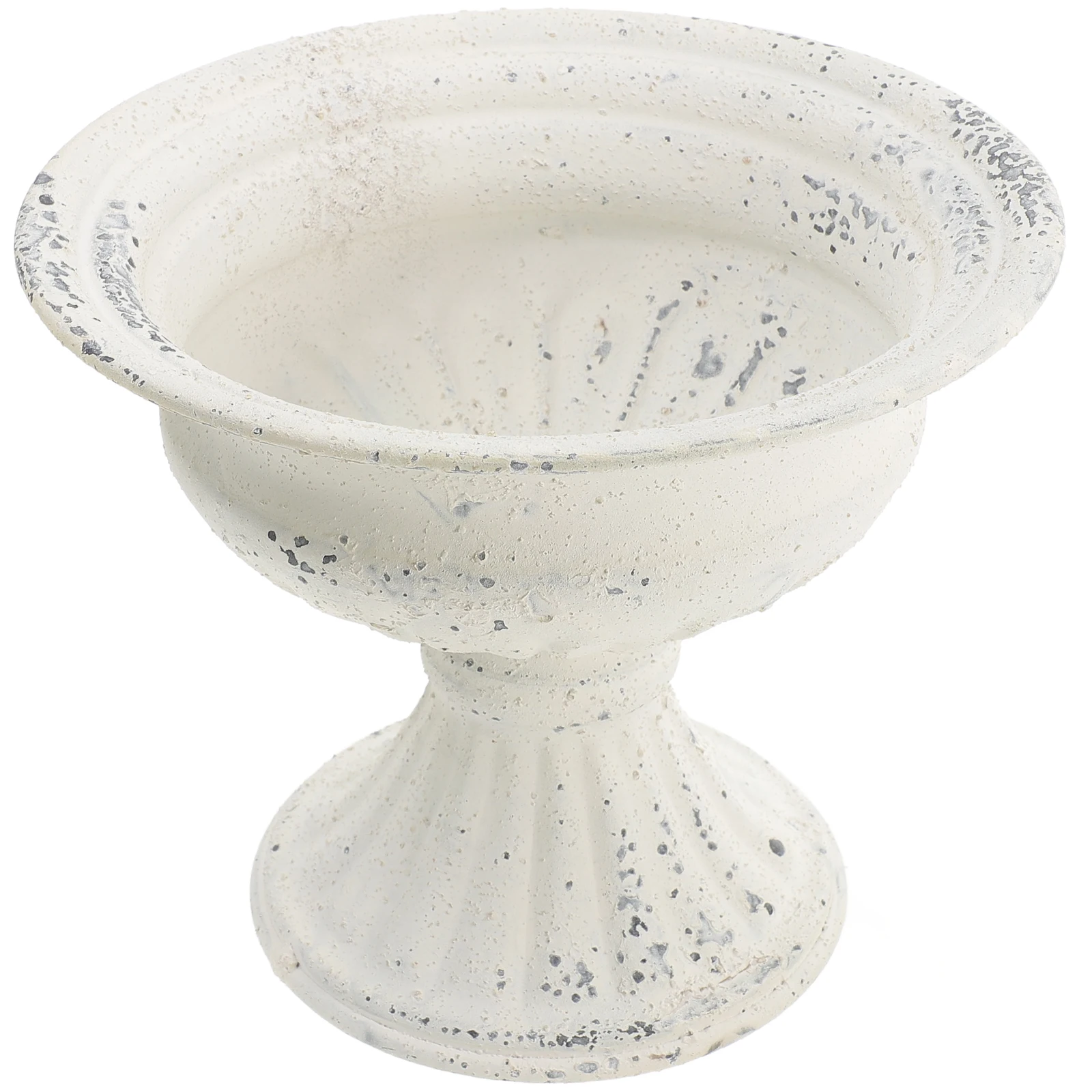 

1pc Roman Column Flowerpot European Style Wedding Road Guide Planter Vintage Iron Plant Pot For Balcony Garden Decoration