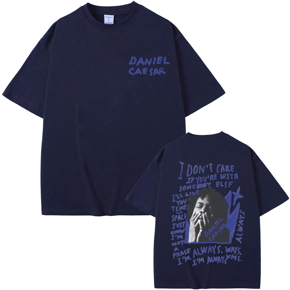 Daniel césar nunca suficiente sempre impressão gráfica camiseta