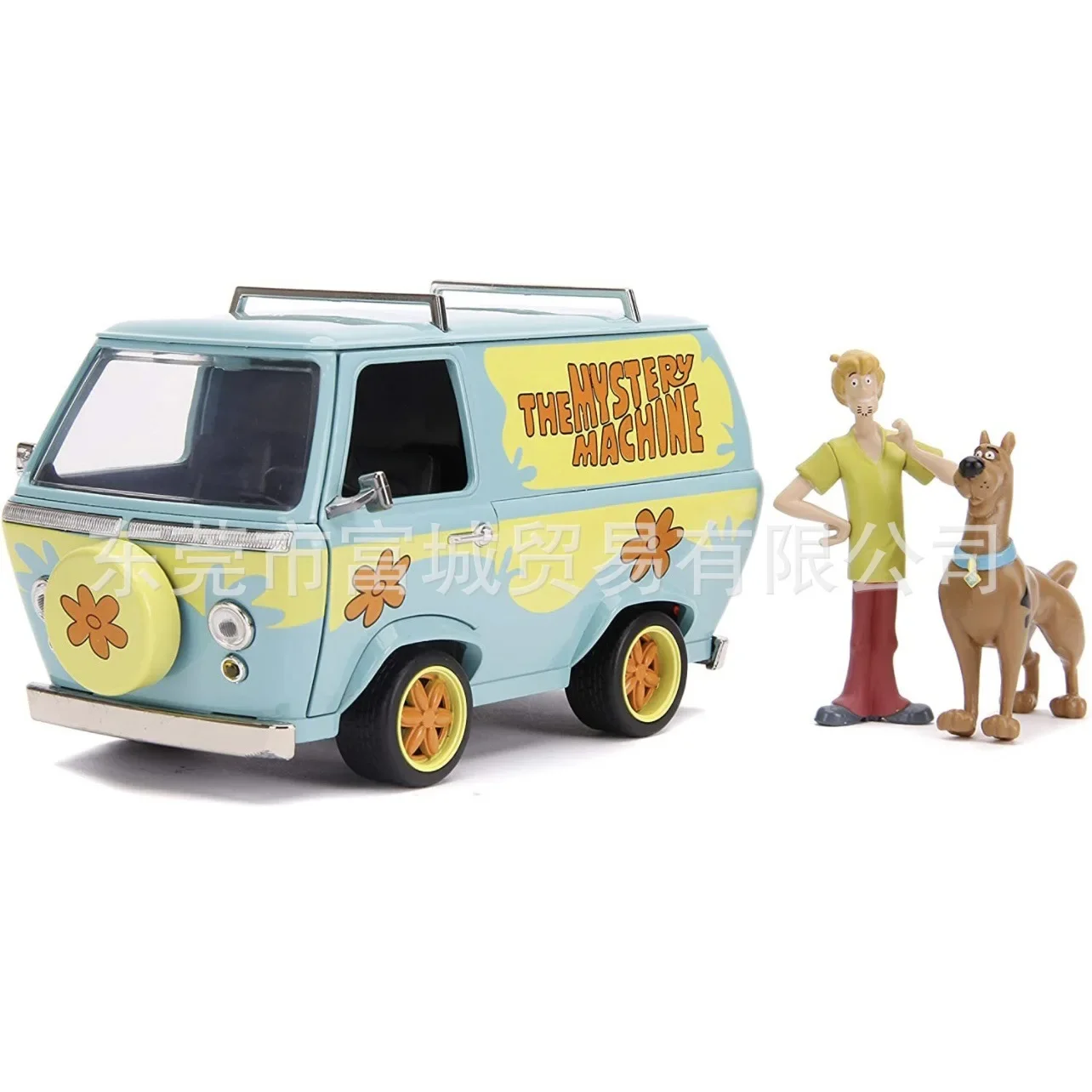 JADA Travel bus Cars 1/24 Mystery Machine Collector Edition Metal Diecast Model Car Kids Toys