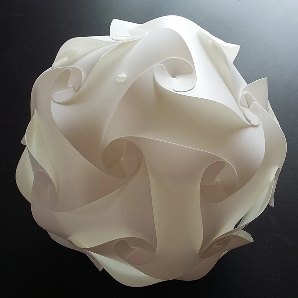 Nowoczesny kreatywny IQ DIY Puzzle abażur lampa Nordic wisiorek światła klosz sufitowa wisząca oprawa oświetleniowa dekoracja wnętrz E27