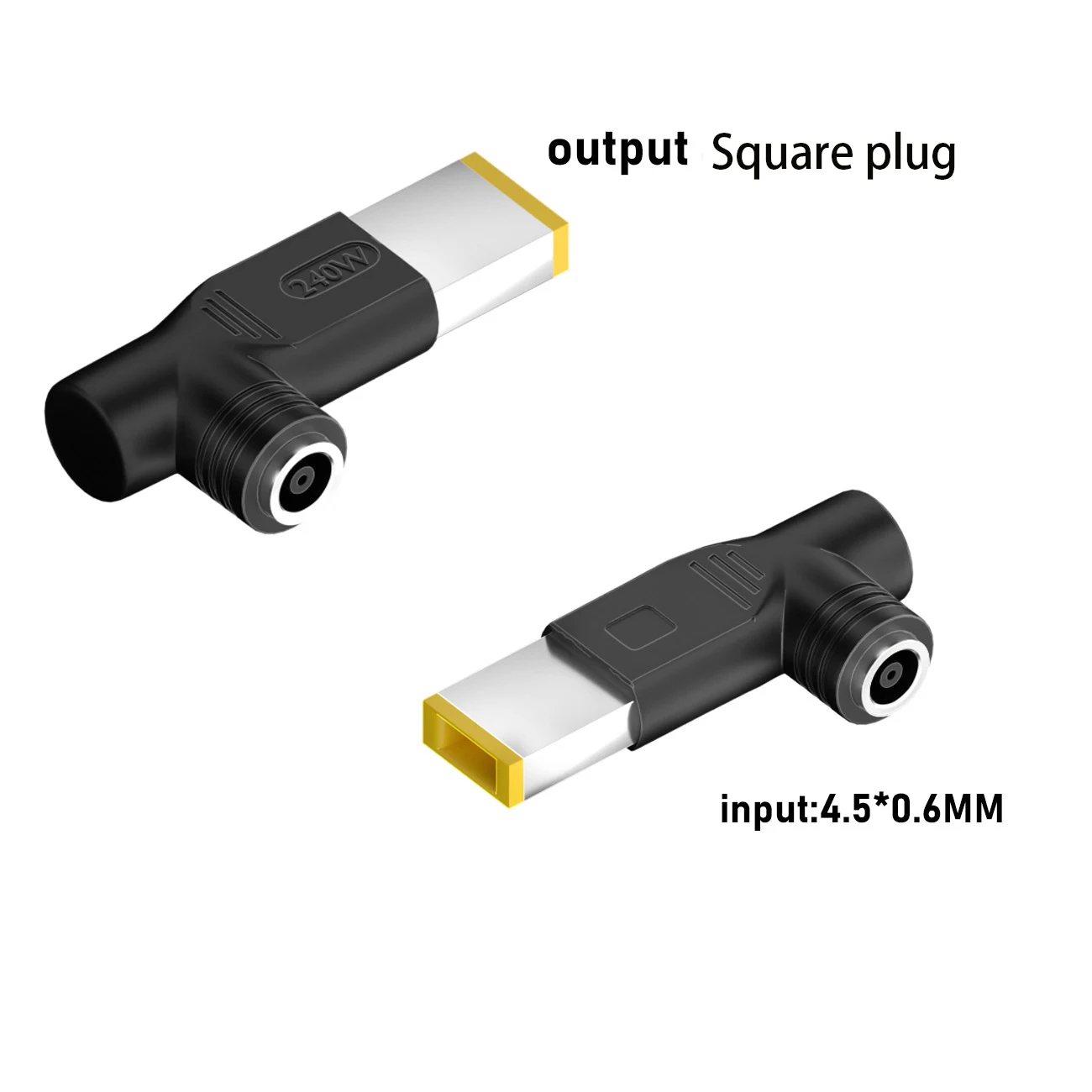 240W DC Power Adapter 4.5*3.0mm Female to 7.4*5.0mm  Square plug 6.0*3.7mm 5.5*2.5mm 5.5*2.1mm  For Hp Dell Lenovo ASUS