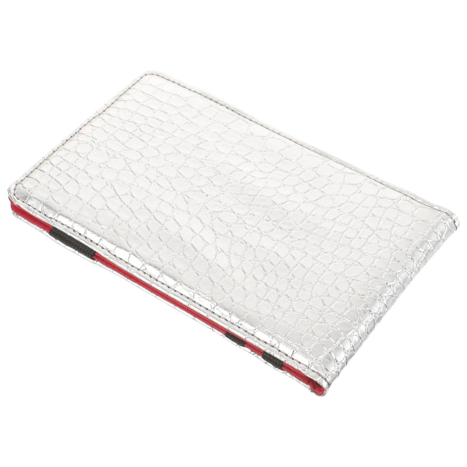 

Portable Golf Scorebook Silver Clip for Scorecards Lightweight Outdoor Notebook Golfs Score Book Size