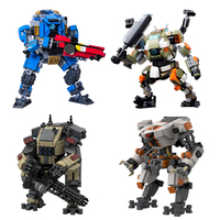 MOC Titanfall 2 Series Ion Prime Titan BT-7274 Legion Reaper Model Building Block Moc Titanfall Legion Mecha Robot Brick Set Toy