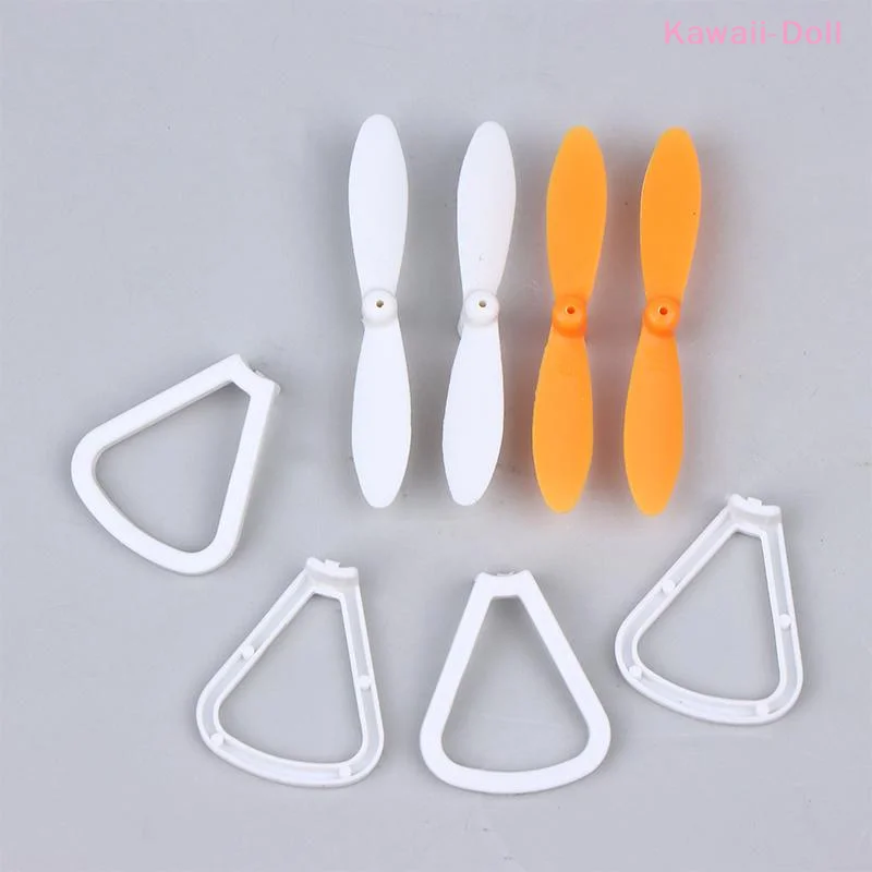 4/8PCS Props Propellers Protectors Rings Guards R/C Spare Parts Micro Aircraft Quadcopter For H702 RC Drone Remote Control Toy