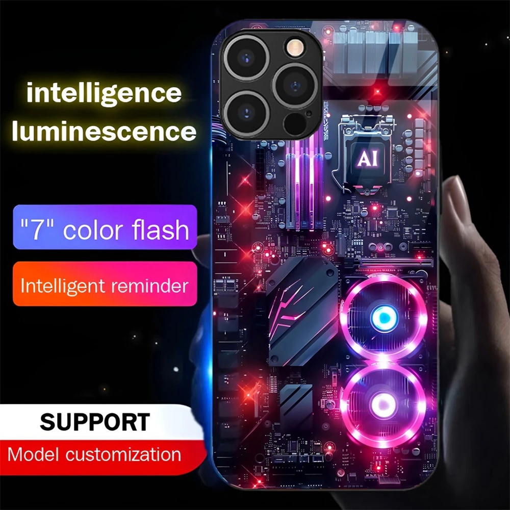 เคสสไตล์ไซเบอร์พังก์ ควบคุมเสี - Led Flash Case บทวิจารณ์และราคา