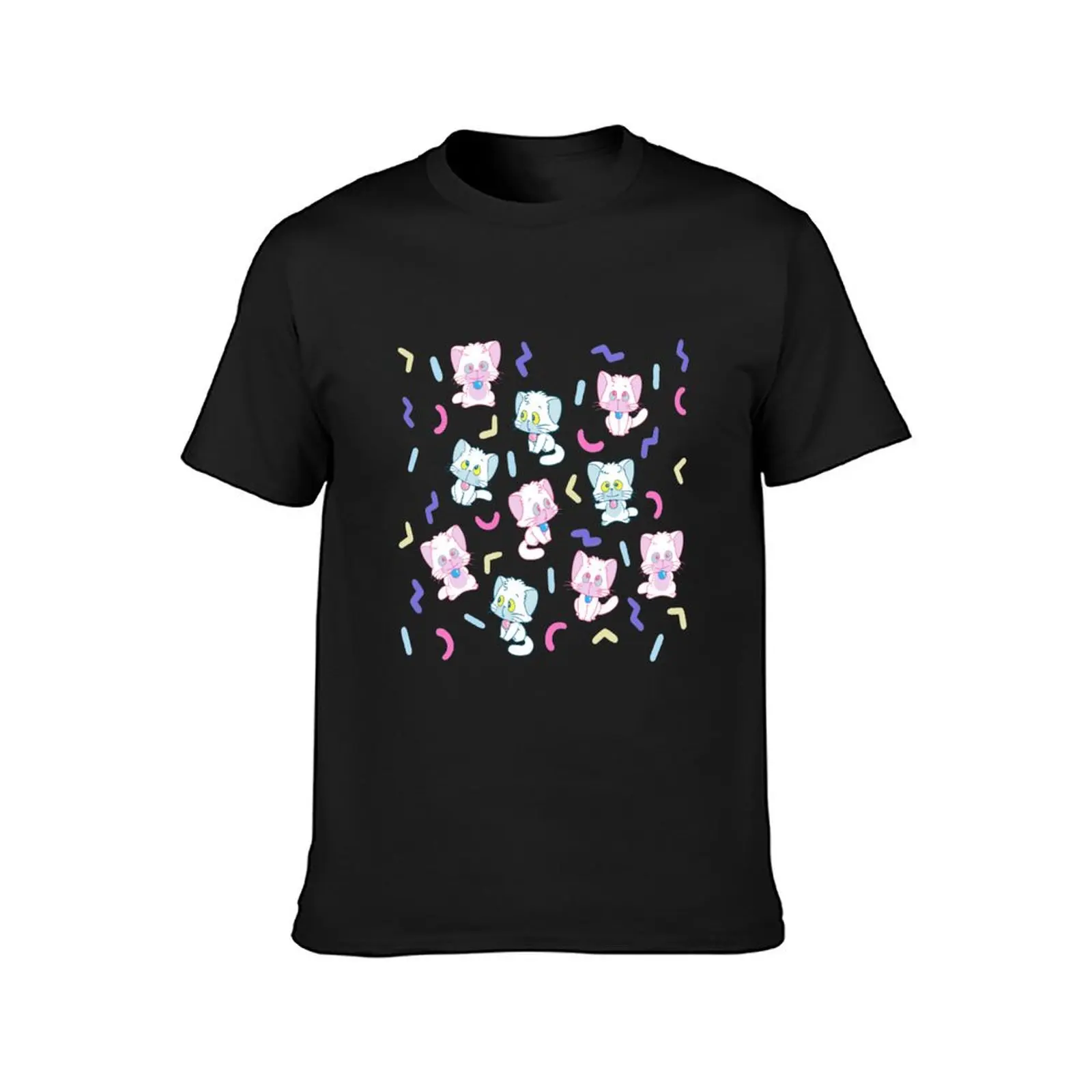 Creamy mami posi & mega T-Shirt tops graphics korean fashion men t shirt