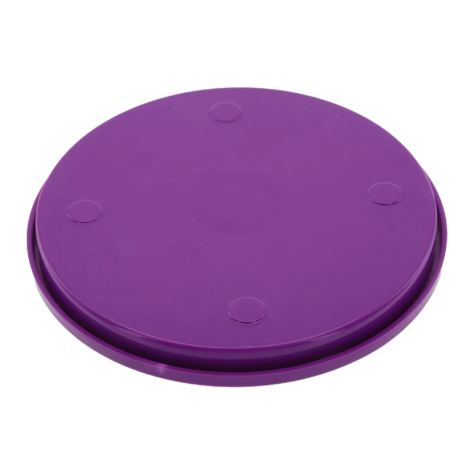 1 Pcs Rotating Cake Stand For Baking And Pastry Work Featuring ABS Material And Centering Scale For Consistent Results
