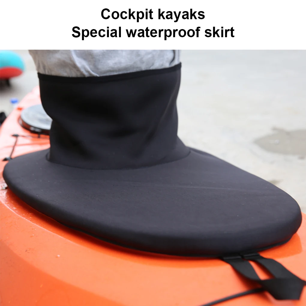 Kayak Skirt Waterproof Spray Hatch Adjustable Protector Cover Reusable Spraydeck Skirts Outdoor Water Sports Paddling