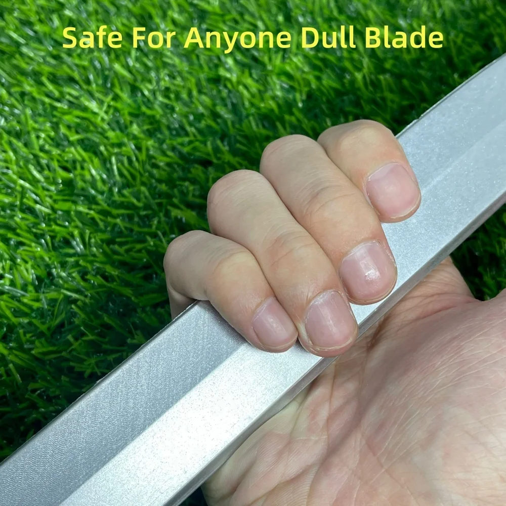 11.6 بوصة باجينز كاتانا معدن القرون الوسطى النينجا سكين حلقة أراغورن بريق نارتيل السيف الحقيقي اليابانية كاتانا الساموراي صابر لعبة