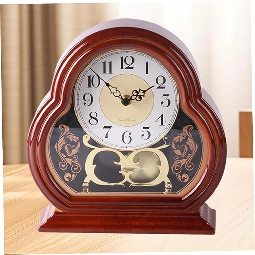 Mantel Clocks For Living Room Feature Classic And Reliable Silent Performance For Peaceful Moments