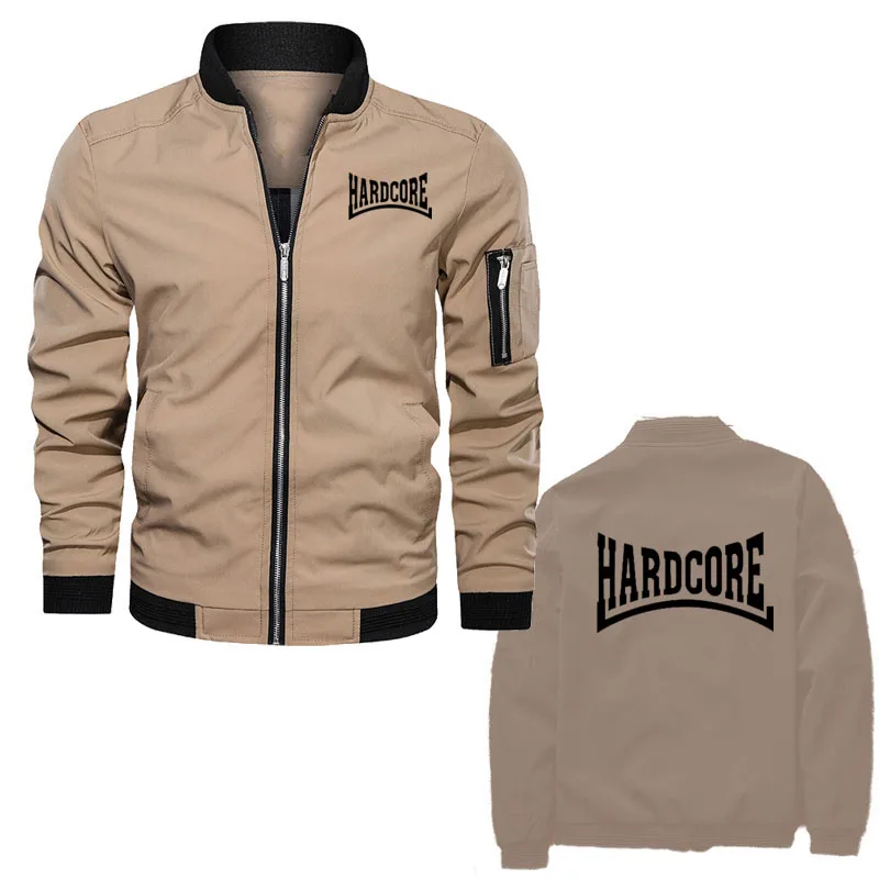 M-5XL giacche da uomo cappotto Hardcore primavera autunno giacca a vento da uomo plus-size giacca da baseball capispalla giacca maschile abbigliamento Casual