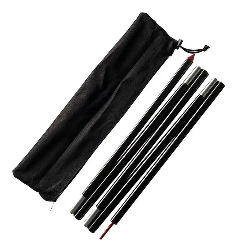 

Tarp Poles Portable Adjustable Tarp Pole Heavy Duty Tent Pole Replacement Aluminum Camping Gears For Shelter Hammock Rain Fly