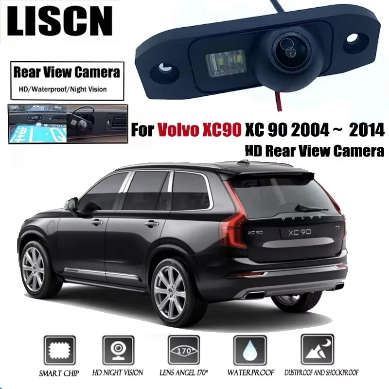 

For Volvo XC90 XC 90 2004 ~ 2020 2013 2014 HD Rear View Camera Night Vision Waterproof Camera| Backup Parking Reversing Camera