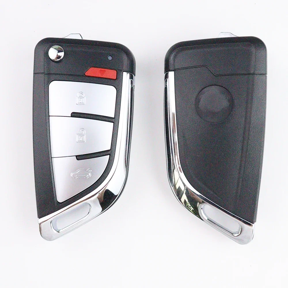 3 4 Bottons Car Key Fob Case Shell Housing for Xhorse Folding Car Key for VVDI XEKF20EN Circuit Board