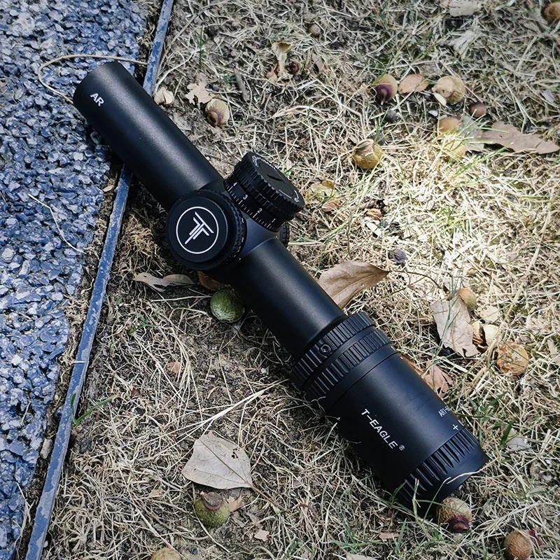 

T-Eagle AR1-6x24IR Тактический прицел Широкоугольный прицел для страйкбола Охотничья оптика Стрельбольный прицел для пневматического оружия Компактный прицел