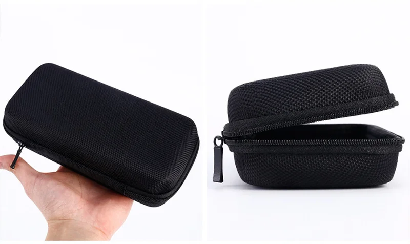 Hard shell  Electronics Accessories Organiser Travel Carry Hard USB flash Case Cable Storage For power bank External Solid State