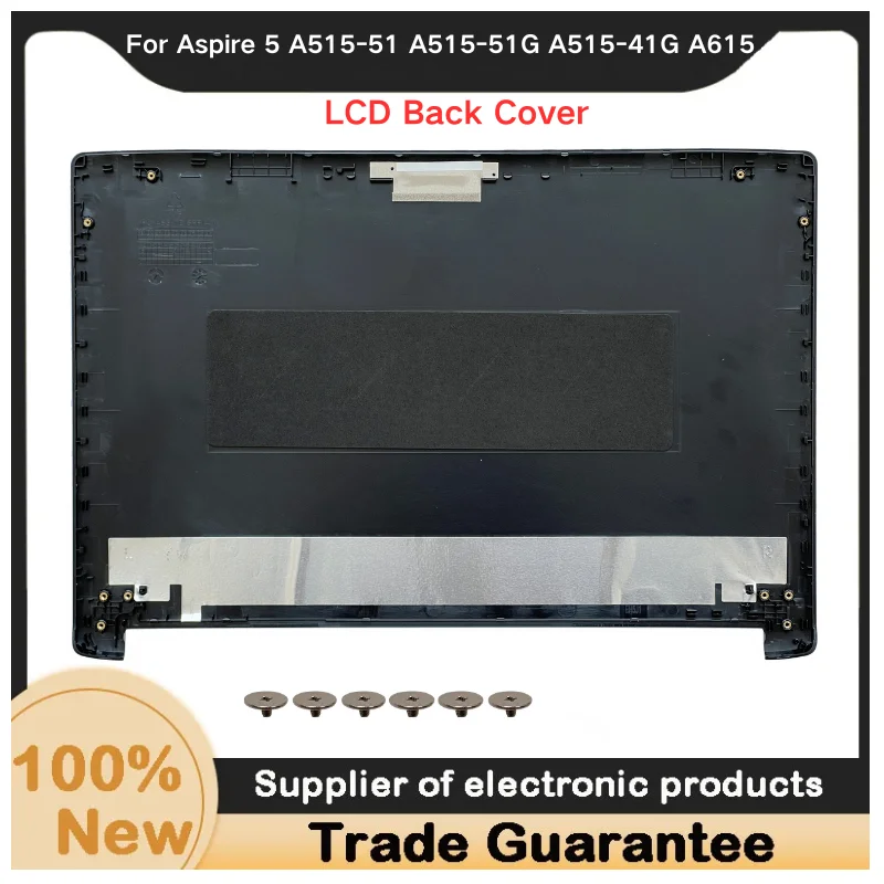 New For Kailxuling Aspire 5 A515-51 A515-51G A515-41G A615 Rear Lid TOP Case LCD Back Cover / Front Bezel / Hinges / Screw