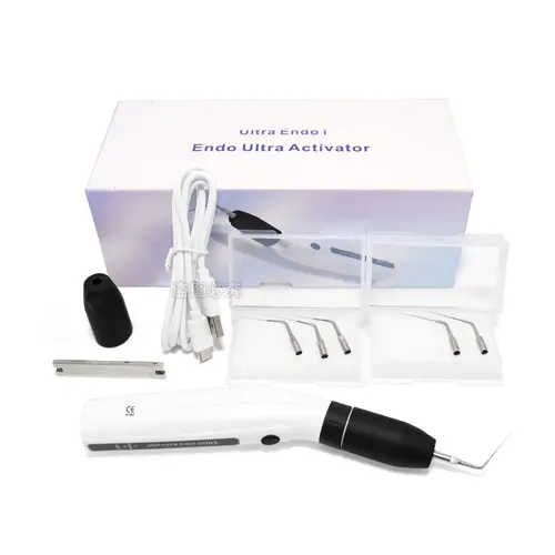 Imagen 2 del producto Activador Endo Dental con luz LED, puntas de irrigador sónico para instrumento Dental, irrigador sónico de conducto radicular, herramientas endodónticas