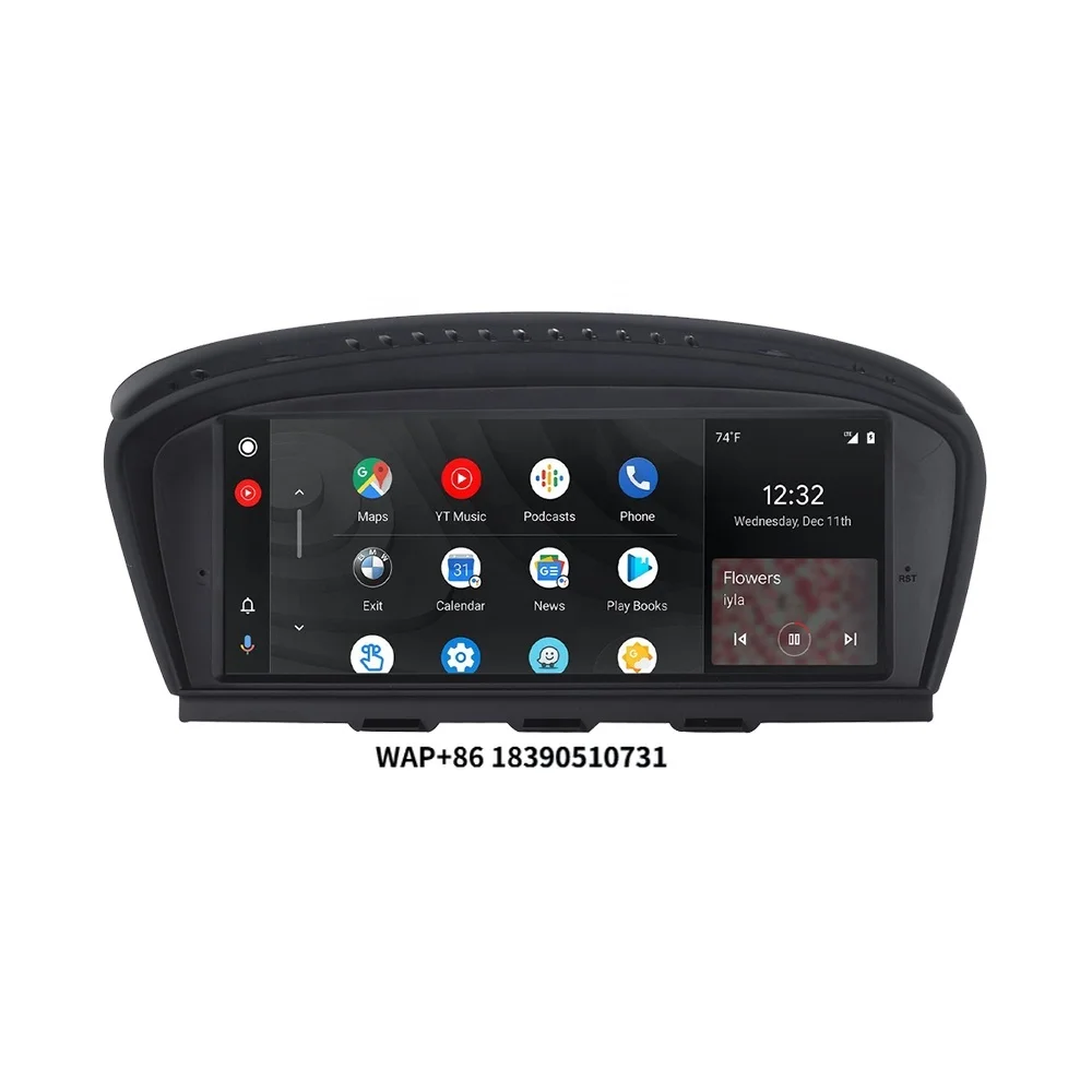 Linux Car Stereo for 3/5 Series E60 E90 2005-2010 Original CCC System 1920*720 IPS Car with Dual System