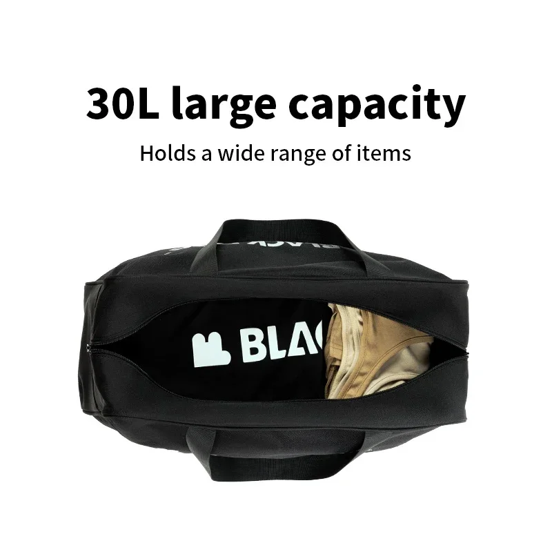 Black Dog Outdoor Travel Multifunctional Storage Bag 30L Large Capacity Storage Bag 900D Oxford Cloth Camping Equipment