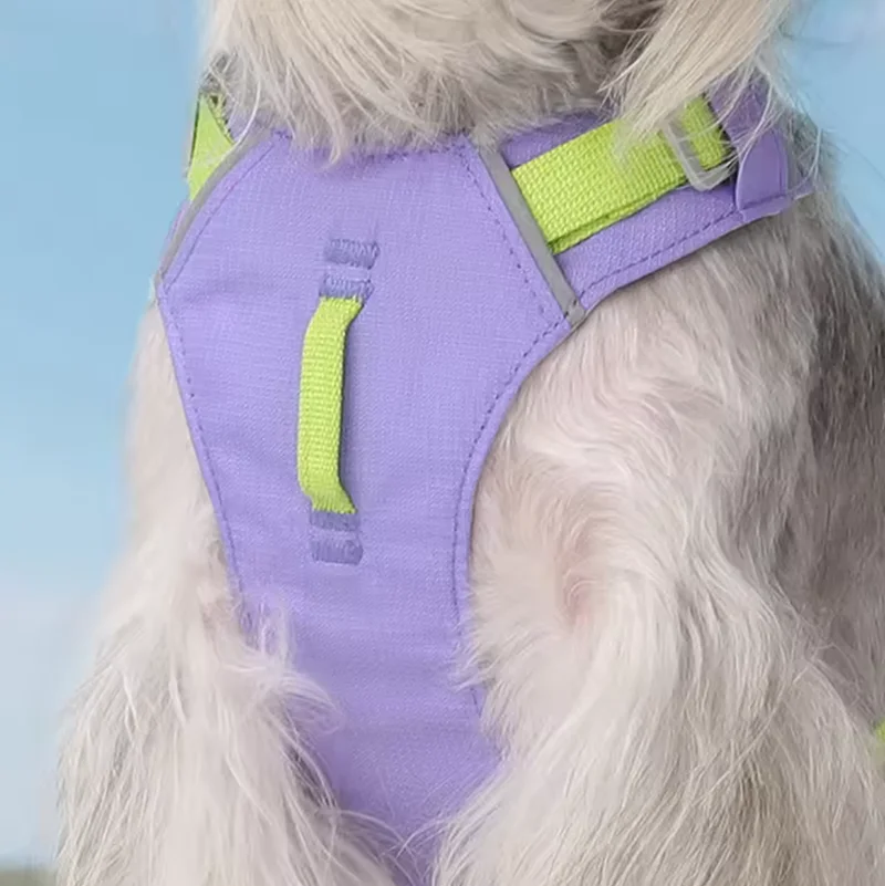 New Pet Dog Harness Light Weight Reflective Dog Cat Chest Strap Belt  No Pull Soft Harness Vest Adjustable Outdoor Pets Harness