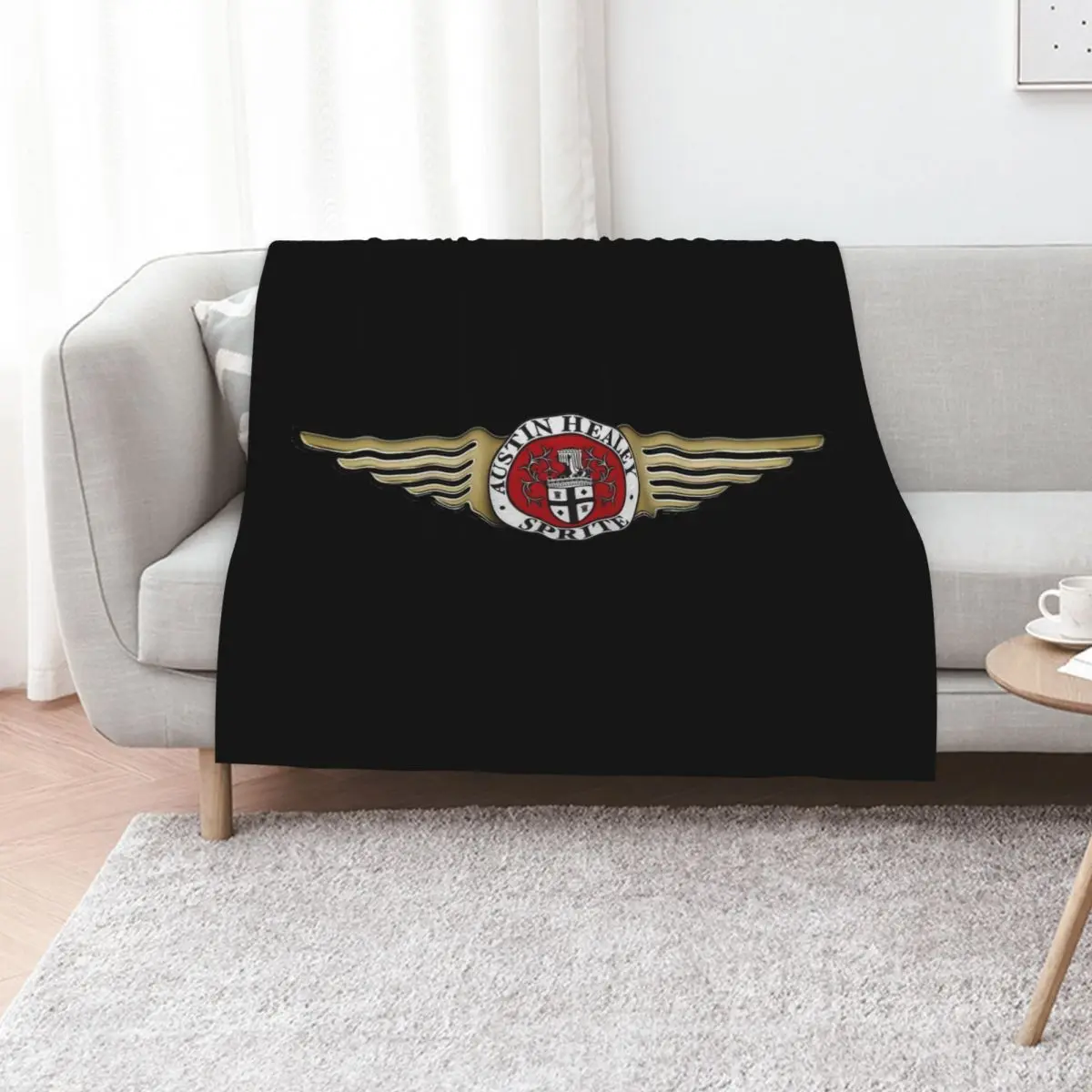 Austin Healey Sprite Emblem Throw Blanket cosplay anime Single Luxury Designer Moving Vintage Blankets
