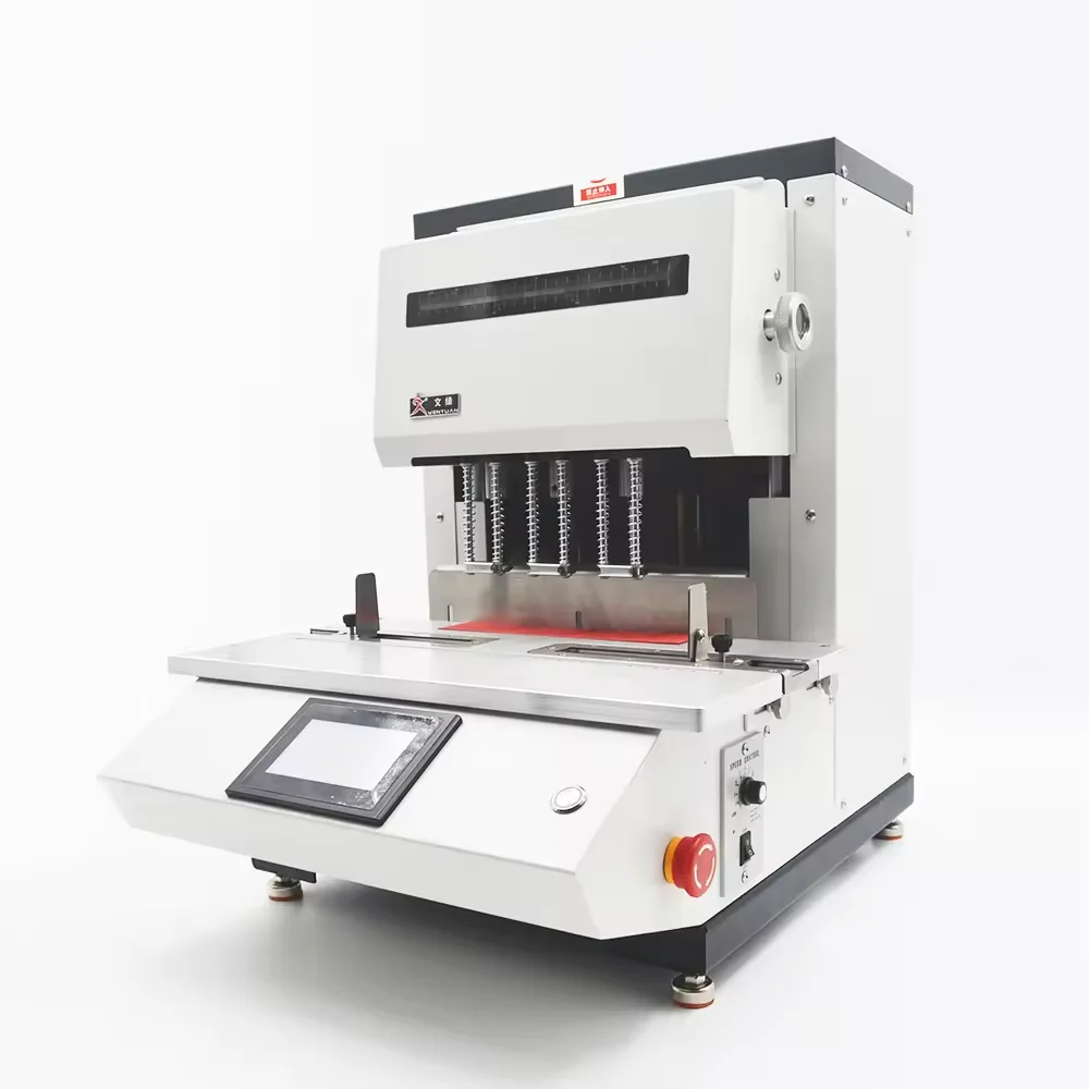 ZD500A Electric Double Head Two Holes Paper Punching Puncher Drilling Machine