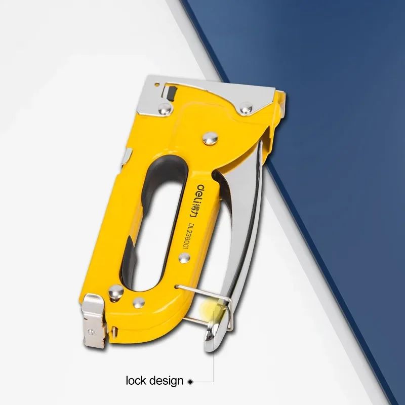 Imagem -06 - Heavy Duty Stapler Nail Gun Furniture Staple Tool para Casa Faça Você Mesmo Aço Inoxidável Metal Carpintaria Mão Ferramenta de Fixação em Pcs