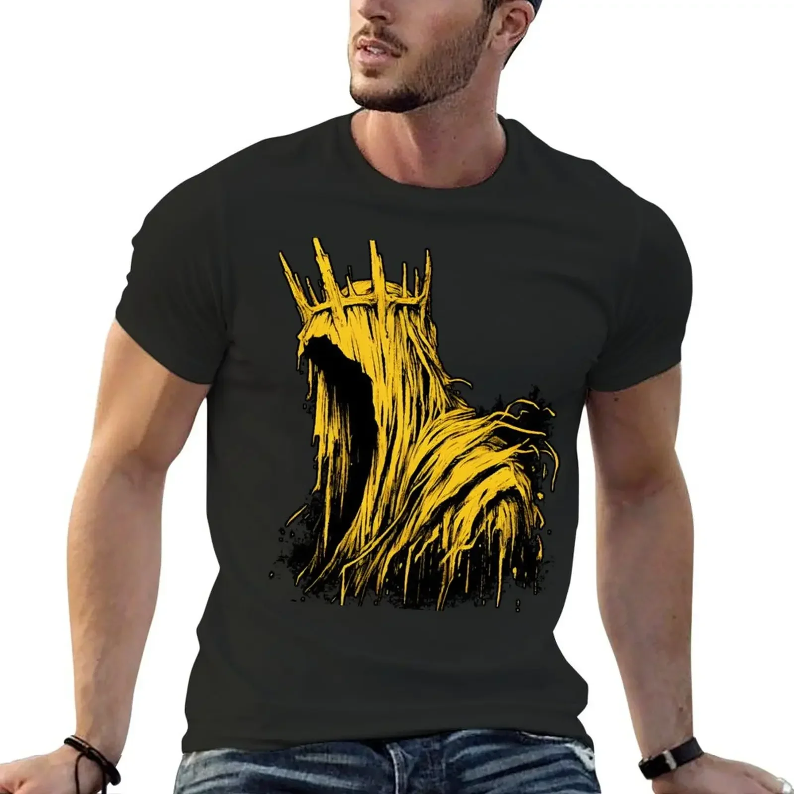 

Hastur: The King in Yellow T-Shirt customizeds kawaii clothes shirts graphic basketball graphic tees mens fashion