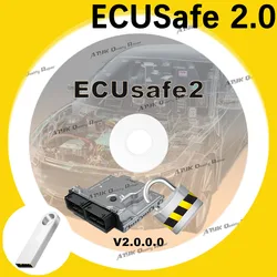 2024 hot selling Car Repair ECUSafe 2.0 2.0 ecusafe Vehicle Maintenance Diagnostic software tuning auto tool new vci Code reader