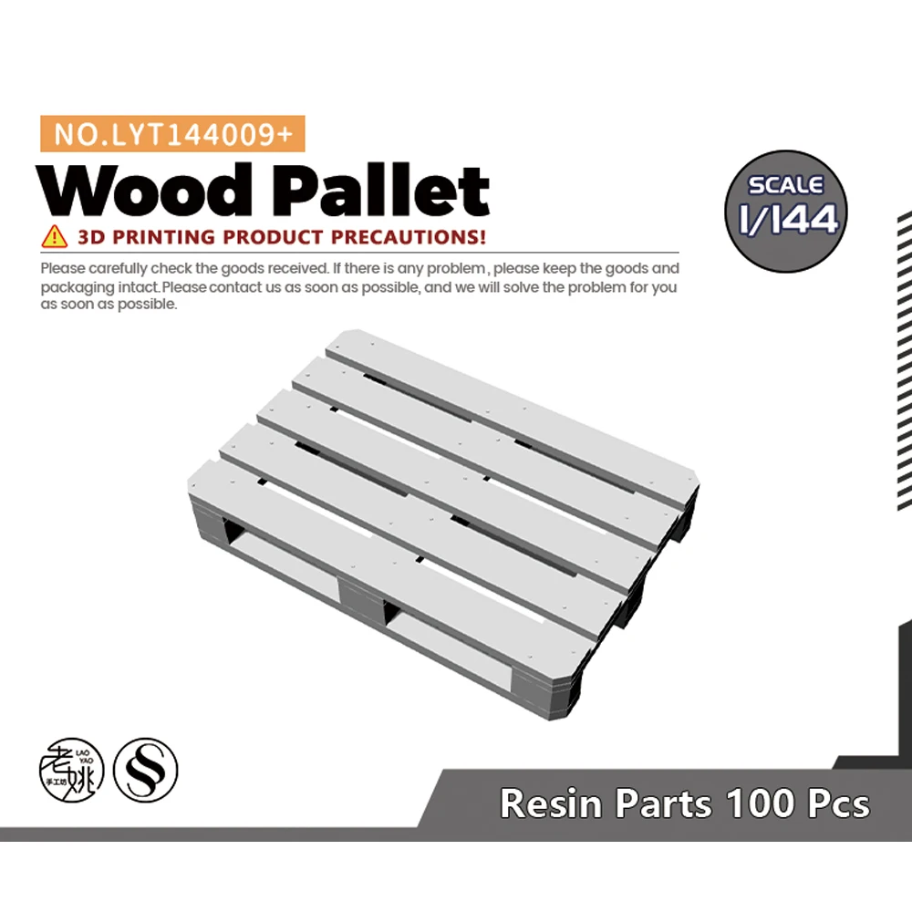 

Yao's Studio LYT009+ 1/144 Wood Pallet For Model Railroads Display Prop WWII WAR GAMES