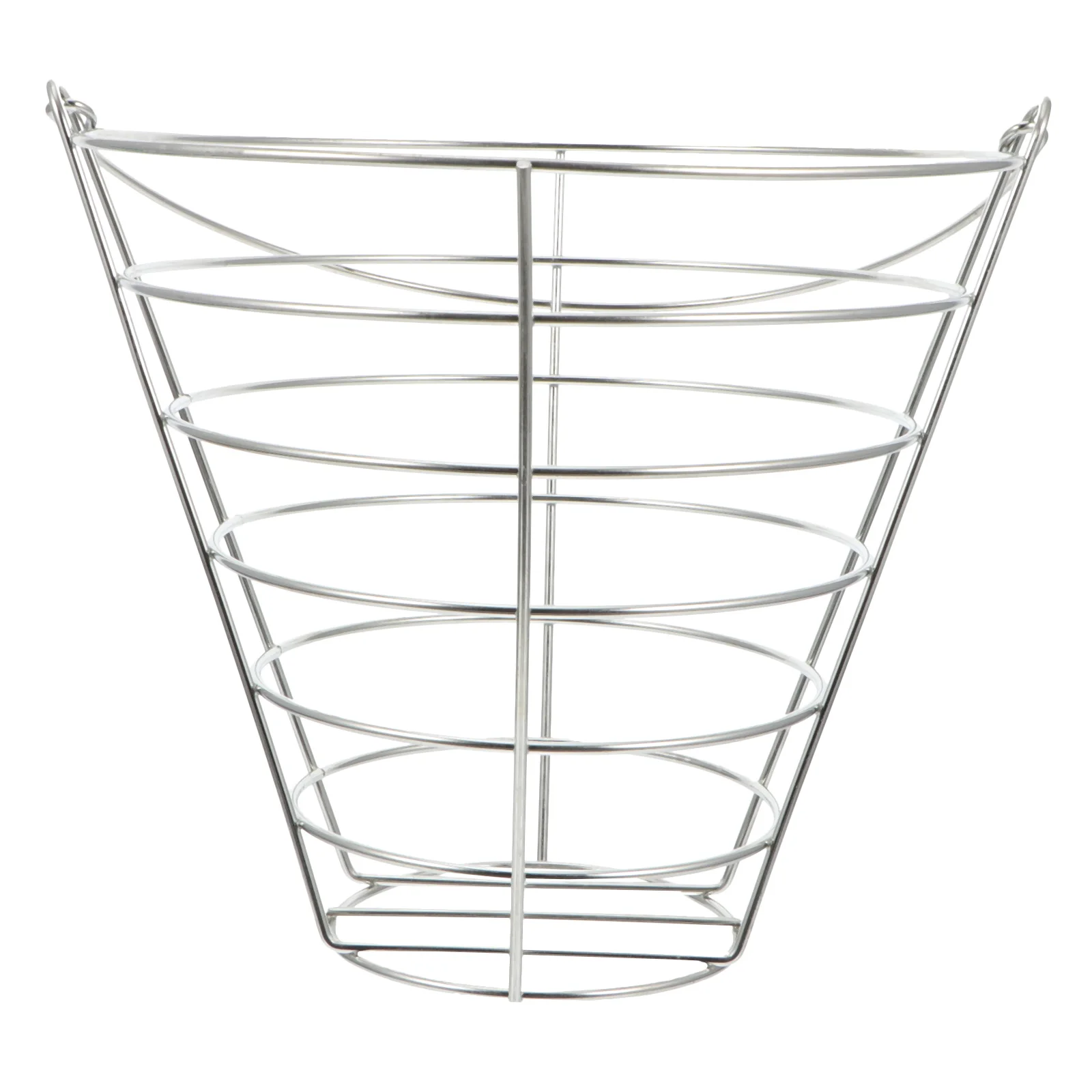 

Ball Basket Iron Metal Holder Large Capacity 50 Balls Durable Lightweight Handle Stadium Ball Storage Container