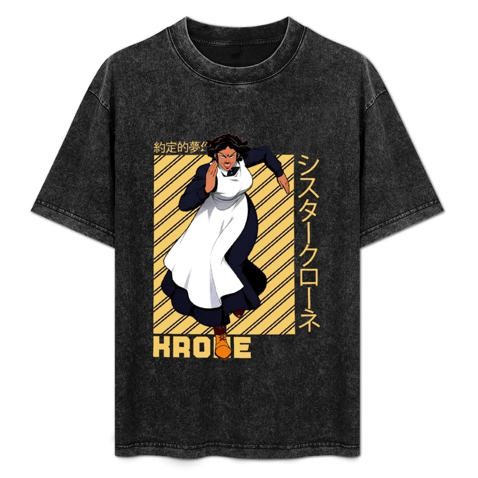 

The Promised Neverland t Shirt, Sister krone T-Shirt Basic Casual Short Sleeve Cotton Shirt
