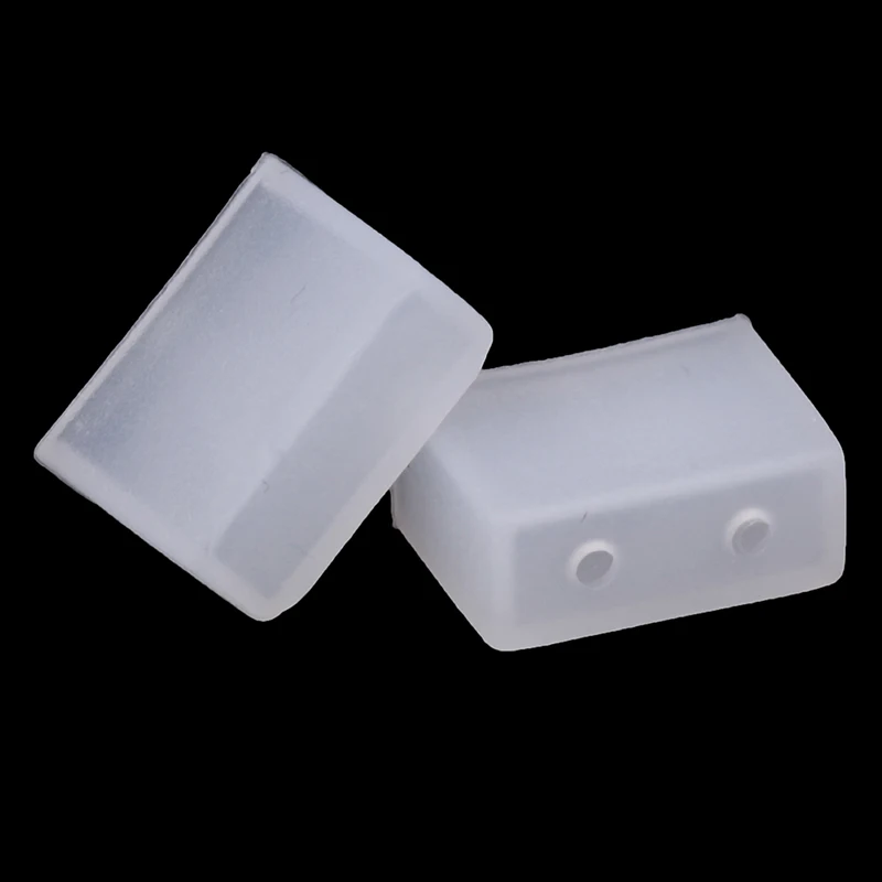 50PCS 6x12MM Waterproof LED Neon Strip End Cap Silicone Connector image 5