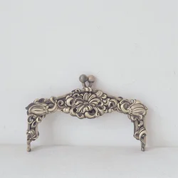 16.5cm*8cm Antique Brass Zinc Alloy 1 Piece Metal Frame Kiss Clasp Lock Obag purse Making DIY Craft Bag Clutch Coin Purse Frames