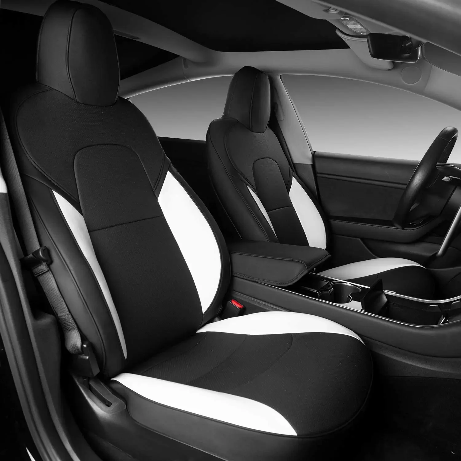 

Seat Cover for Tesla Model 3 Synthetic Leather Car Seat Cover