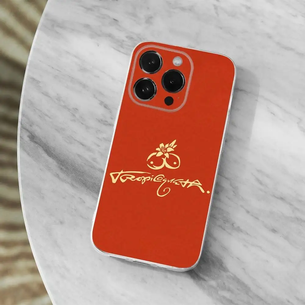 K-Karol G T-Tropicoqueta Capa de telefone para iPhone 16,15,14,13,12,11 Pro, Max, Plus, X, XS, XR, SE, Mini capa macia transparente