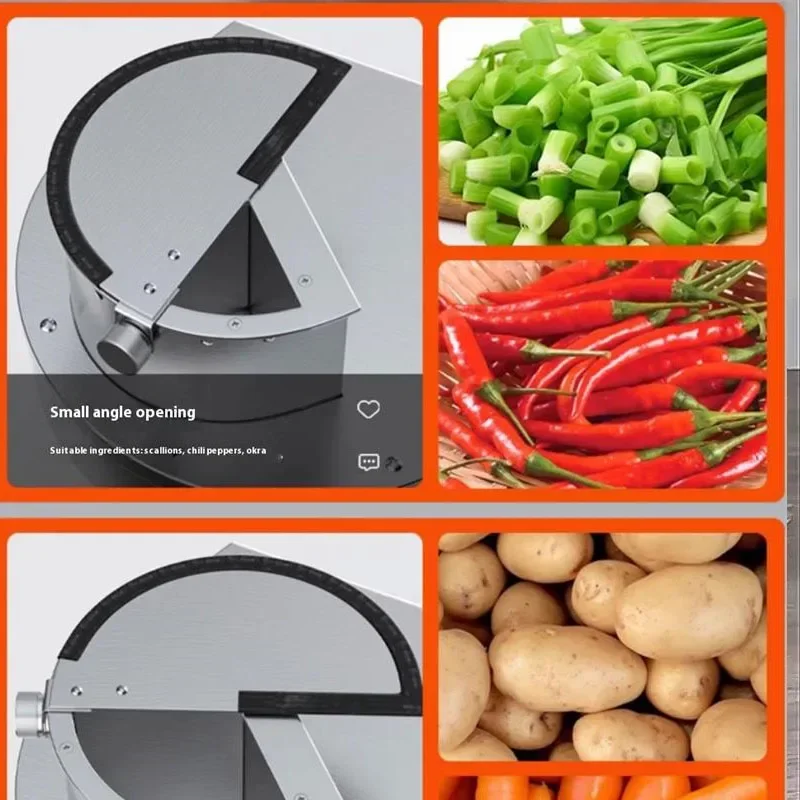 

Commercial Electric Vegetable Slicer Fruit Cutting Shredding Machine Multi-function Kitchen Food Processing Machine