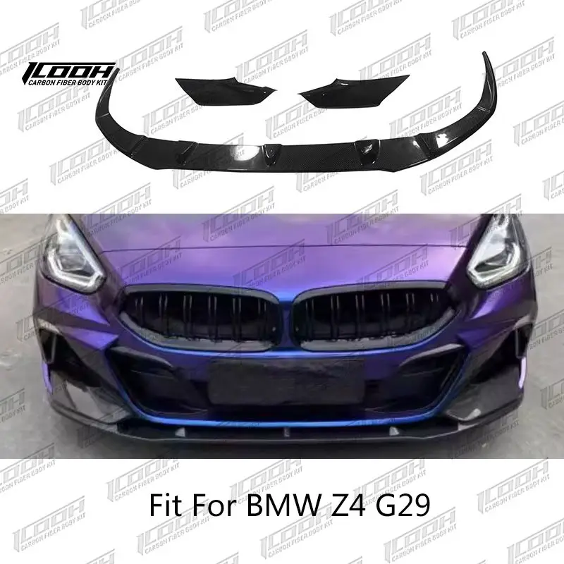 ICOOH Racing Style Carbon Fiber Fibre Body Kit With Front Lip Diffuser For BMW Z4 G29, 100% Tested Well