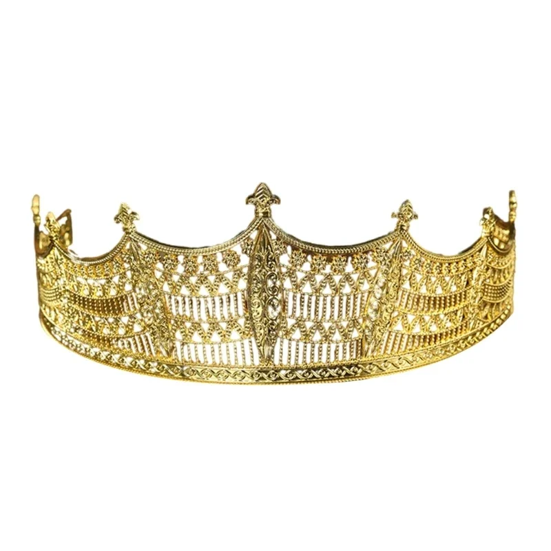 

Ethnic Metal for Adult Arabian Wedding Festival Carnivals Headpiece New Year Headpiece