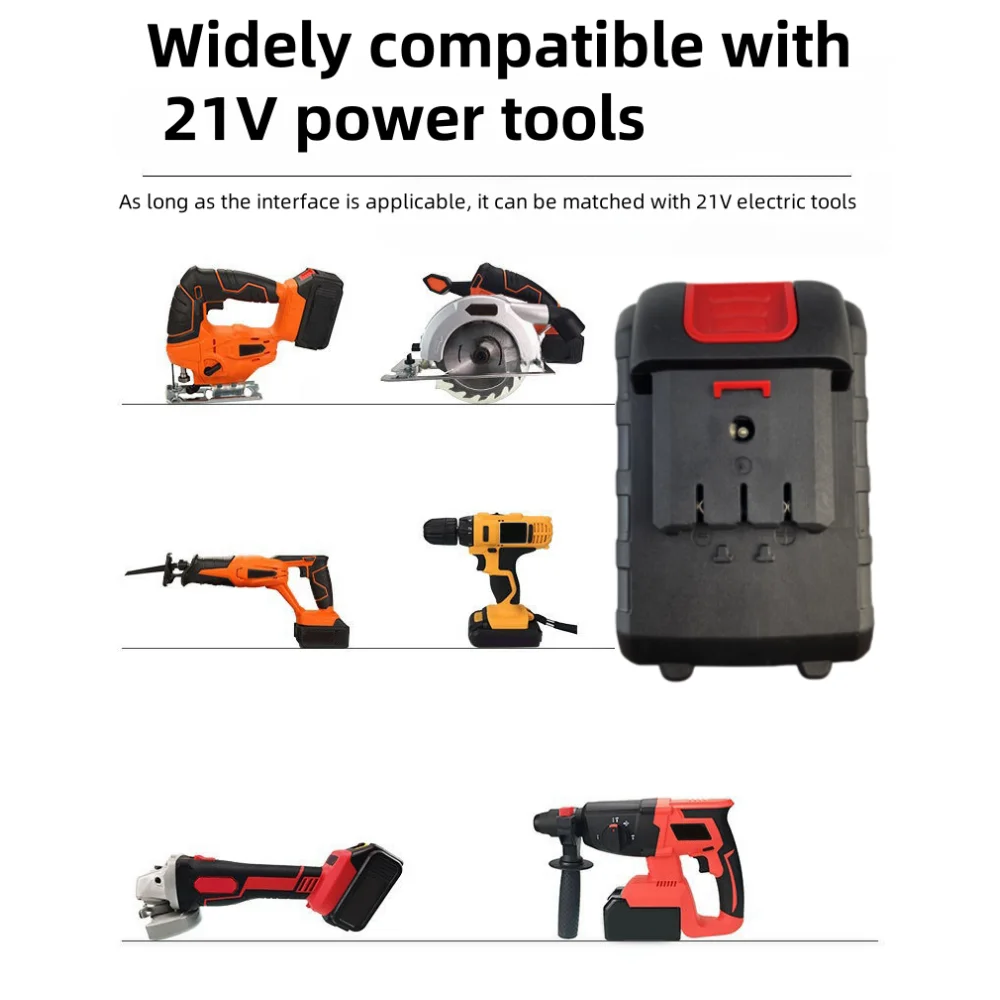 21V lithium battery suitable for Quanyou cutting machines, electric drills and other tools, compatible with other electric tools