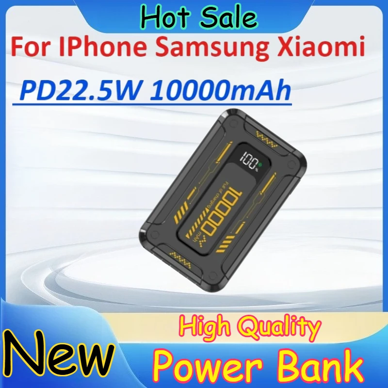 

For IPhone Samsung Xiaomi Digital Display Phone Accessories China CCC Certification with Cable Super Fast Charging Power Bank