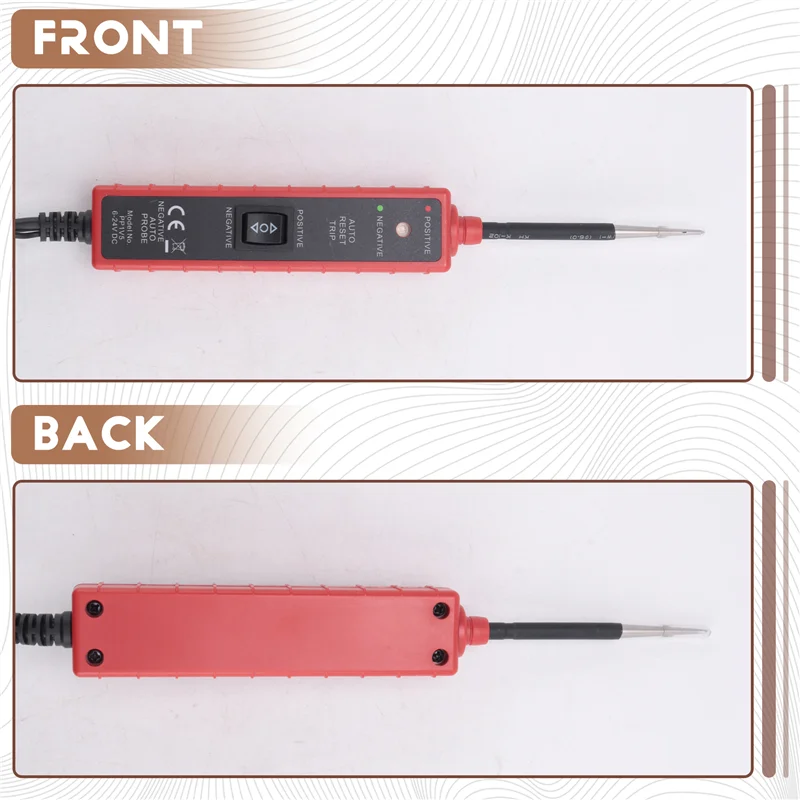 

Automotive Power Circuit Tester Automotive Power Circuit Diagnostic Tool Automotive Electrical System Diagnosis 6-24V-AA70