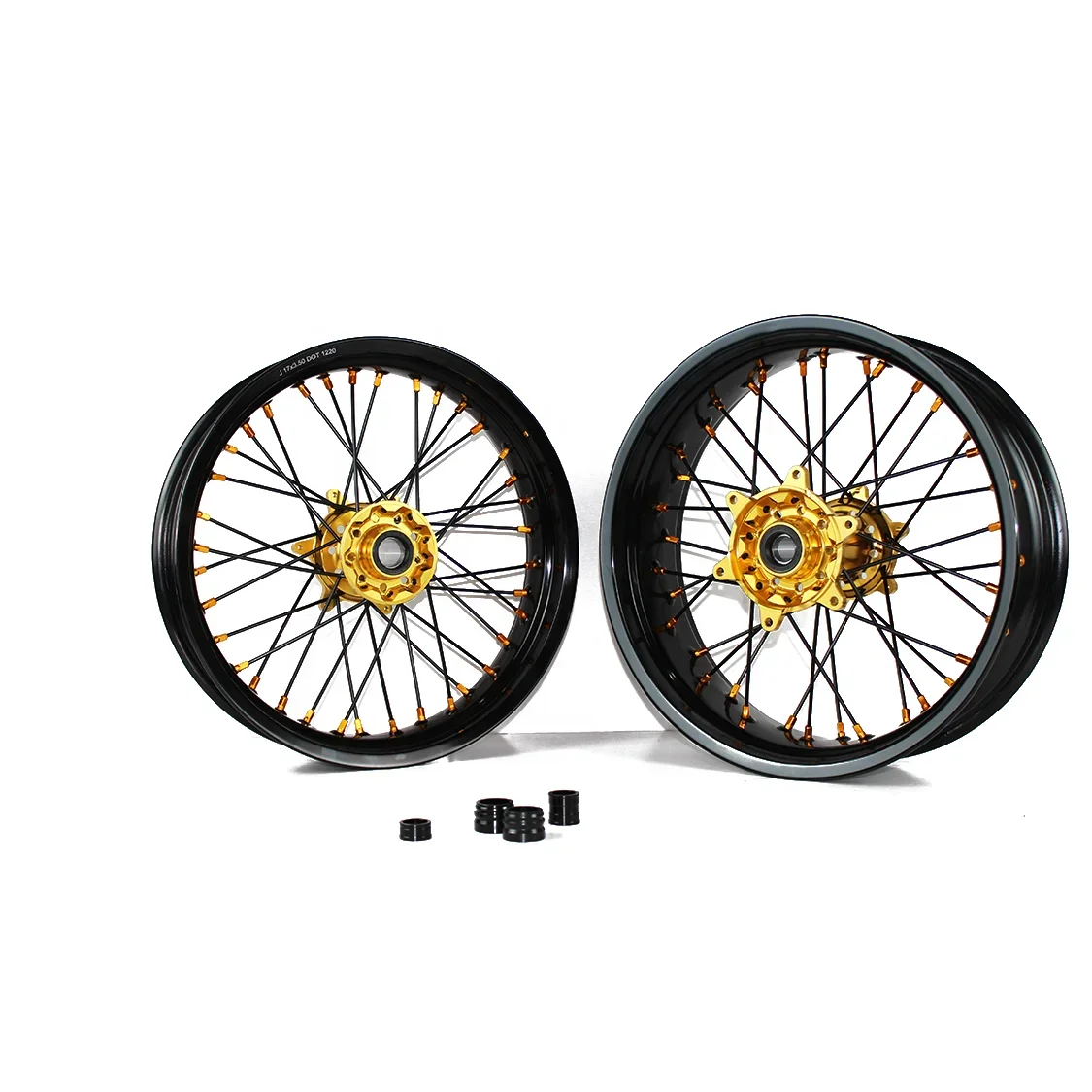 MOQ 1 Set 17'' Supermoto Wheels for  SUZUKI RMZ 250 450